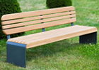 formschöne Gartenbank-Parkbank Diva formschöne Gartenbank-Parkbank Diva